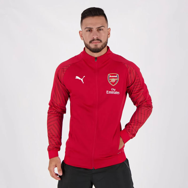 Arsenal FC Stadium Jacket Red